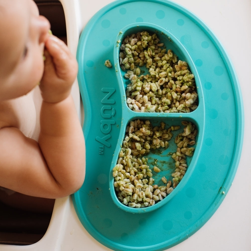 Sure Grip Miracle Mat 2-Section Plate | Grey